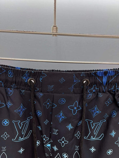 Shorts de playa con estampado completo de moda