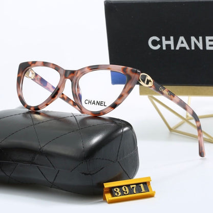 Gafas retro de montura completa con diseño de ojo de gato