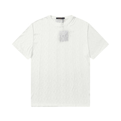 Camiseta clásica de jacquard con estampado completo