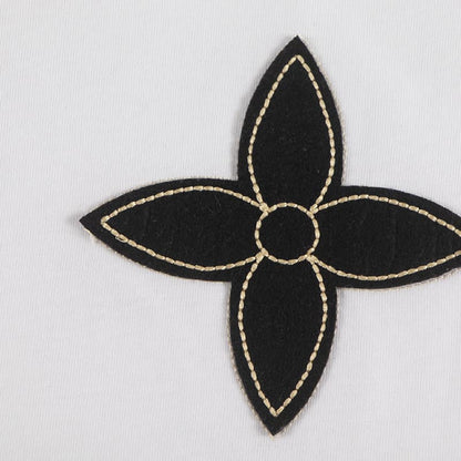 Chenille Patchwork Embroidered T-shirt