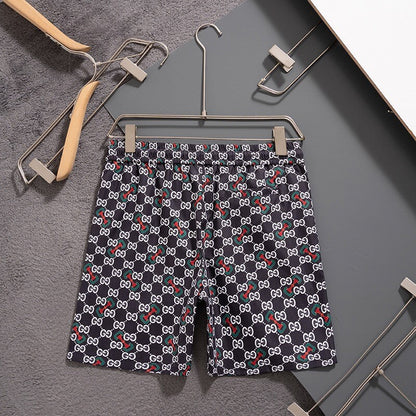 Shorts de playa con estampado completo