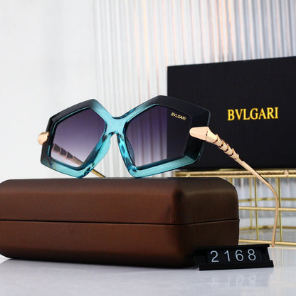 Gafas de sol poligonales únicas