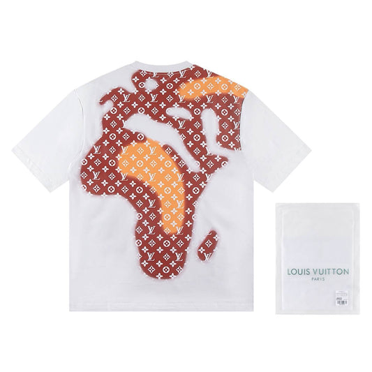 T-shirt à rendu dégradé