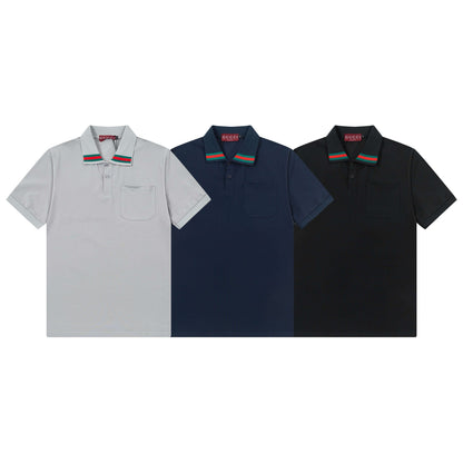 Polo de rayas con escote
