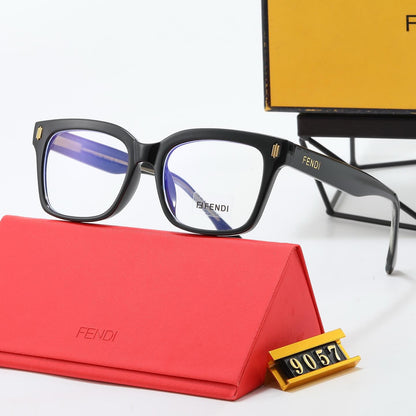 Lunettes unies à monture carrée tendance