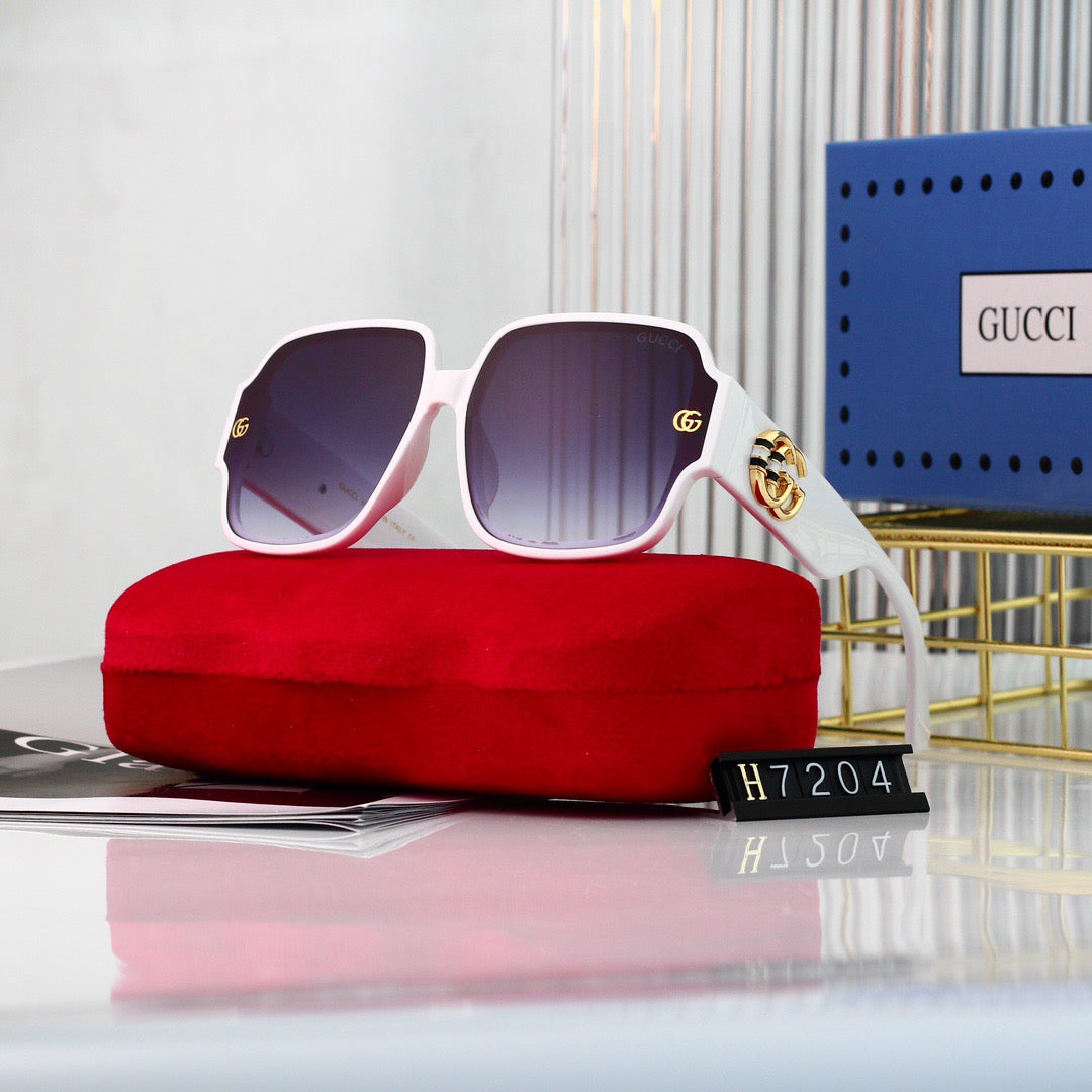 Gafas de sol de gran tamaño y montura completa de moda