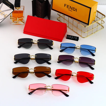 Gafas de sol vintage en forma de disco