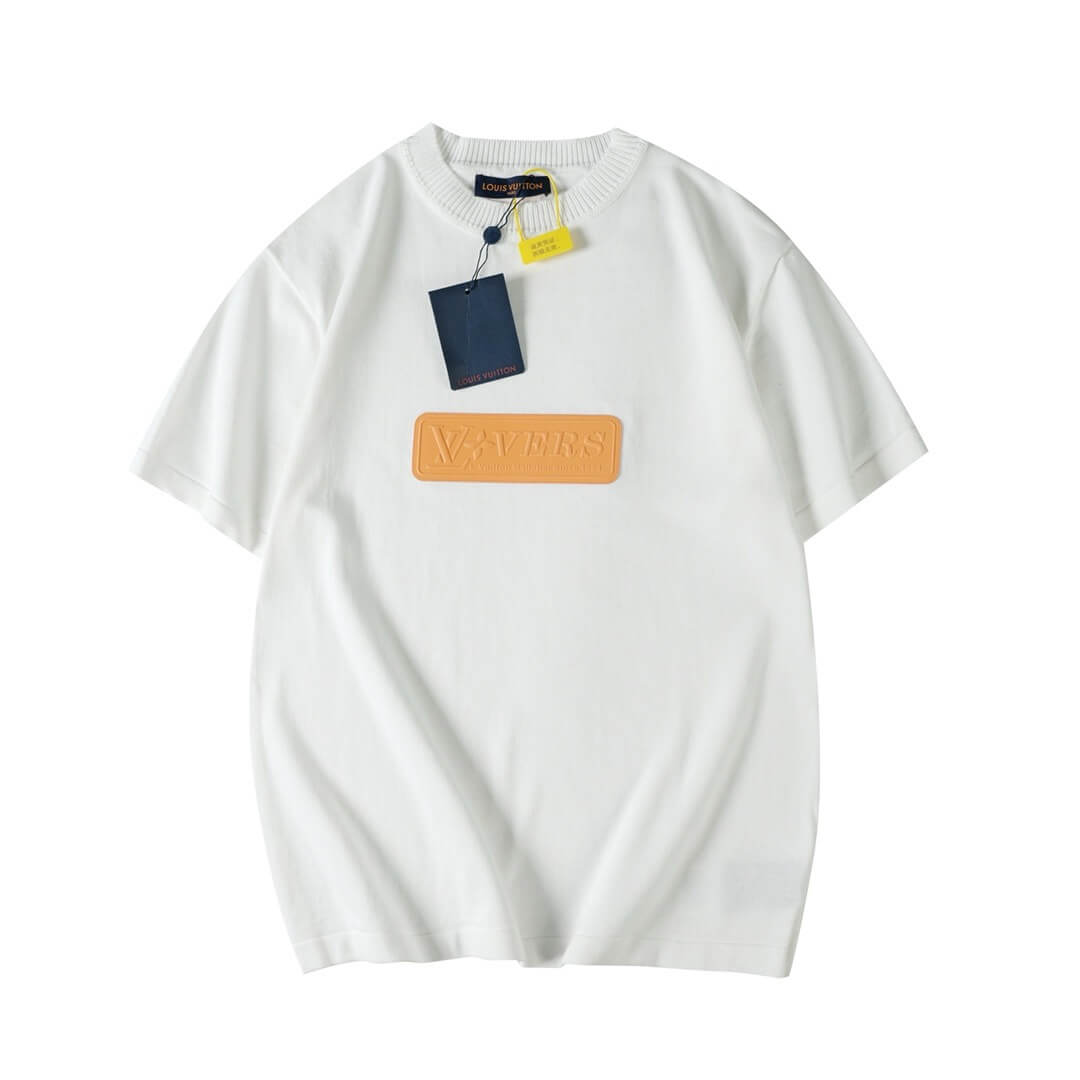 T-shirt à motif en relief