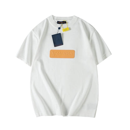 T-shirt à motif en relief