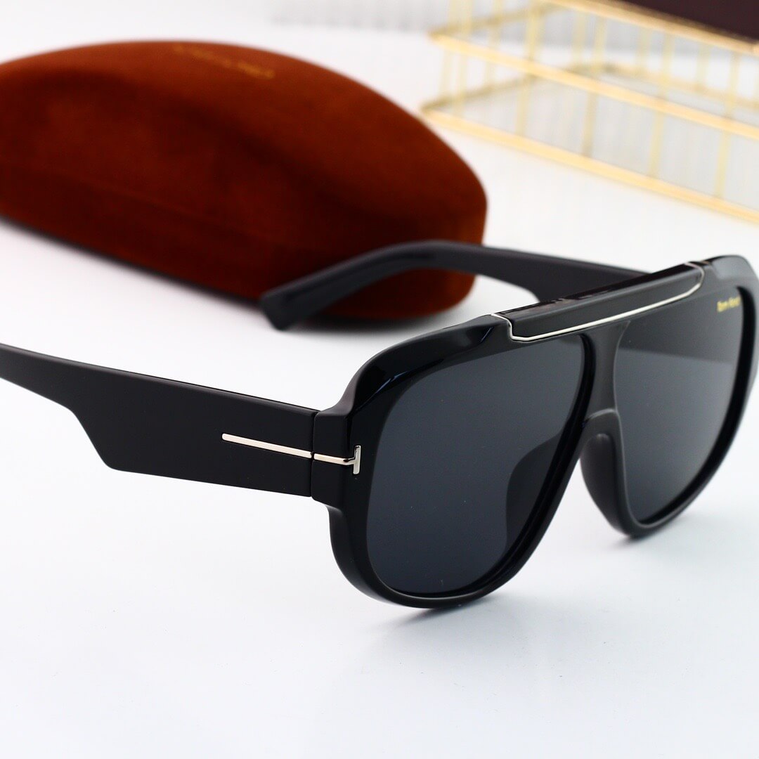 Gafas de sol grandes de diseño con montura completa