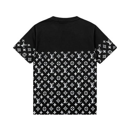 T-shirt imprimé intégral demi-corps