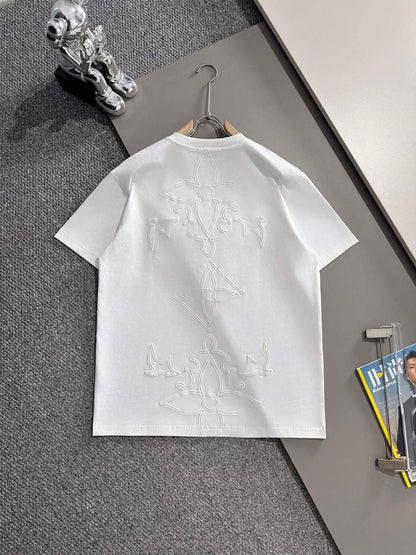 T-shirt à motif brodé classique