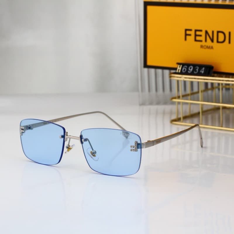 Classic Frameless Design Sunglasses