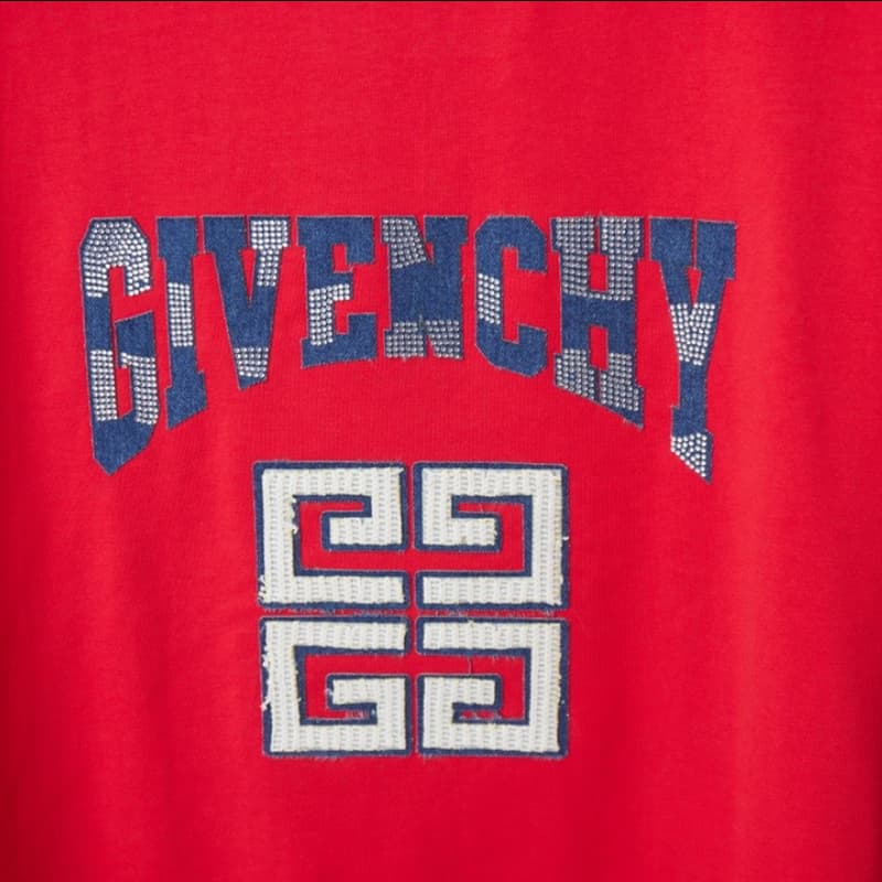 Towel Patch Rhinestone T-Shirt