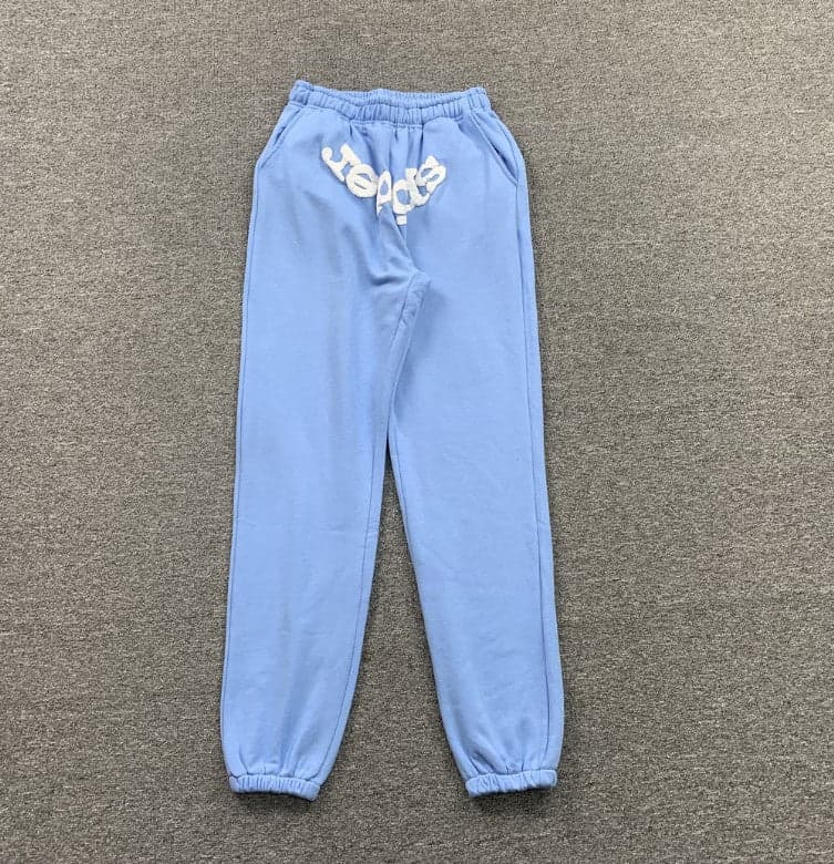 Pantalones clásicos azul cielo