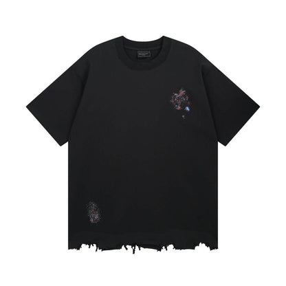 Camiseta desgastada de estilo vintage