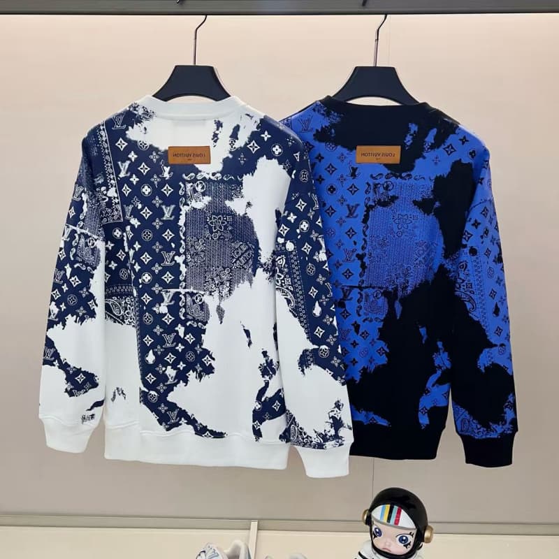 Paisley Patchwork Sweatshirt