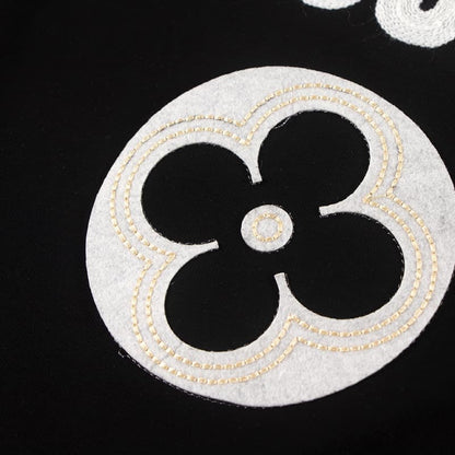 Chenille Patchwork Embroidered T-shirt