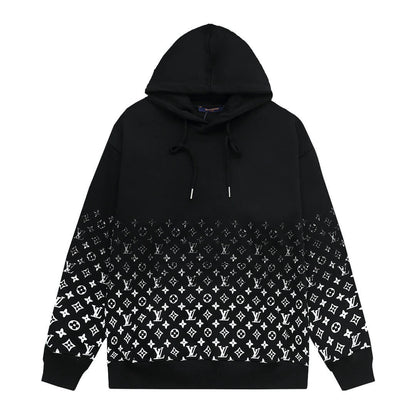 Sudadera clásica con estampado degradado 