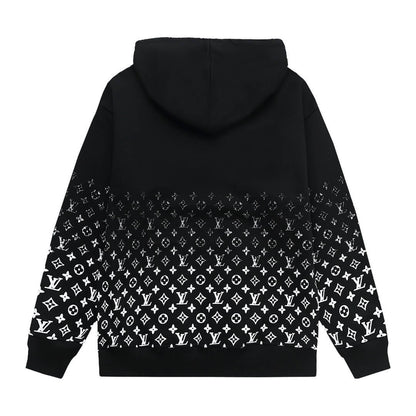 Sudadera clásica con estampado degradado 