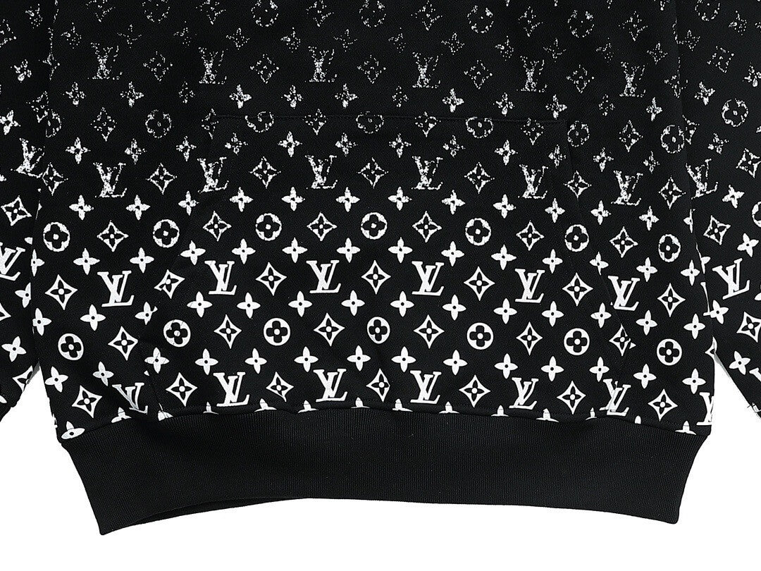 Sudadera clásica con estampado degradado 