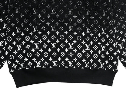 Sudadera clásica con estampado degradado 