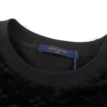 T-shirt classique imprimé en relief sur toute la surface
