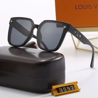 Lunettes de soleil surdimensionnées à monture intégrale