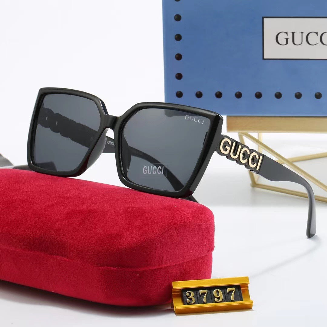 Gafas de sol cuadradas de gran tamaño