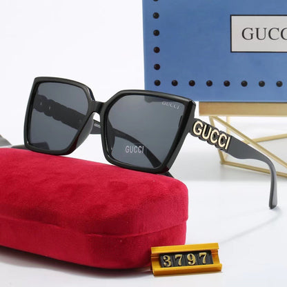 Gafas de sol cuadradas de gran tamaño