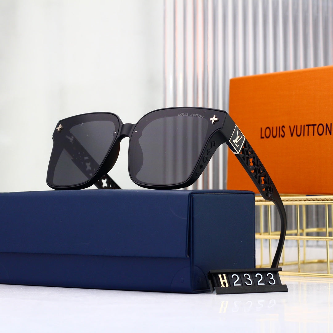Gafas de sol huecas de gran tamaño y de moda