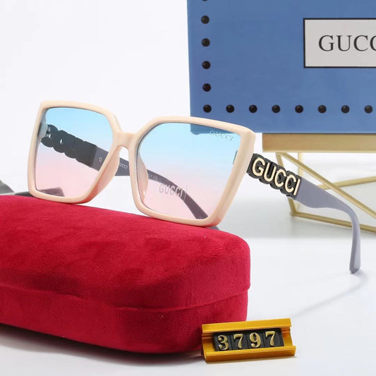 Gafas de sol cuadradas de gran tamaño