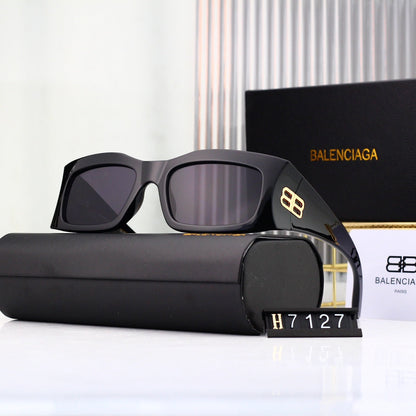 Lunettes de soleil rétro enveloppantes