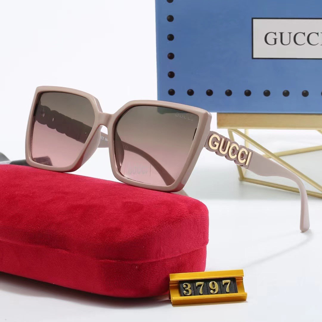 Gafas de sol cuadradas de gran tamaño