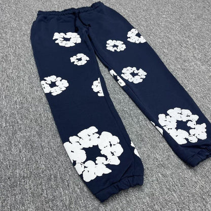 Conjunto largo clásico de algodón