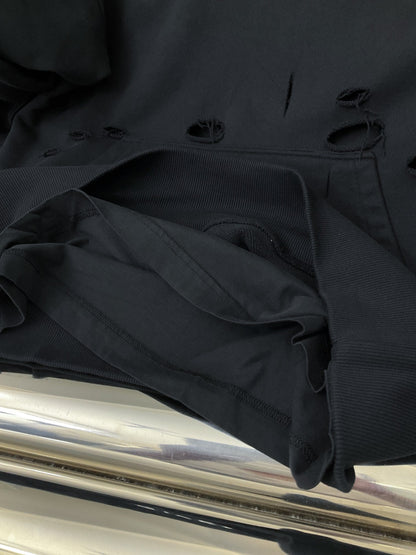 Sudadera con capucha de corte doble