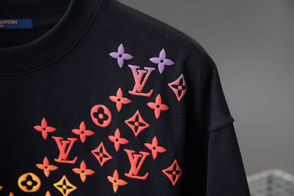 Camiseta con estampado degradado para presbicia