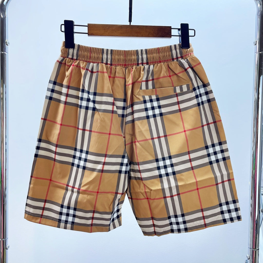 Pantalones cortos clásicos marrones