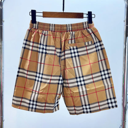 Pantalones cortos clásicos marrones