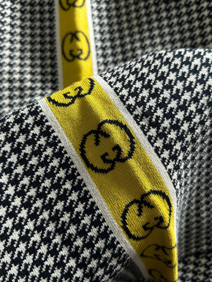 Pantalones cortos de punto de jacquard