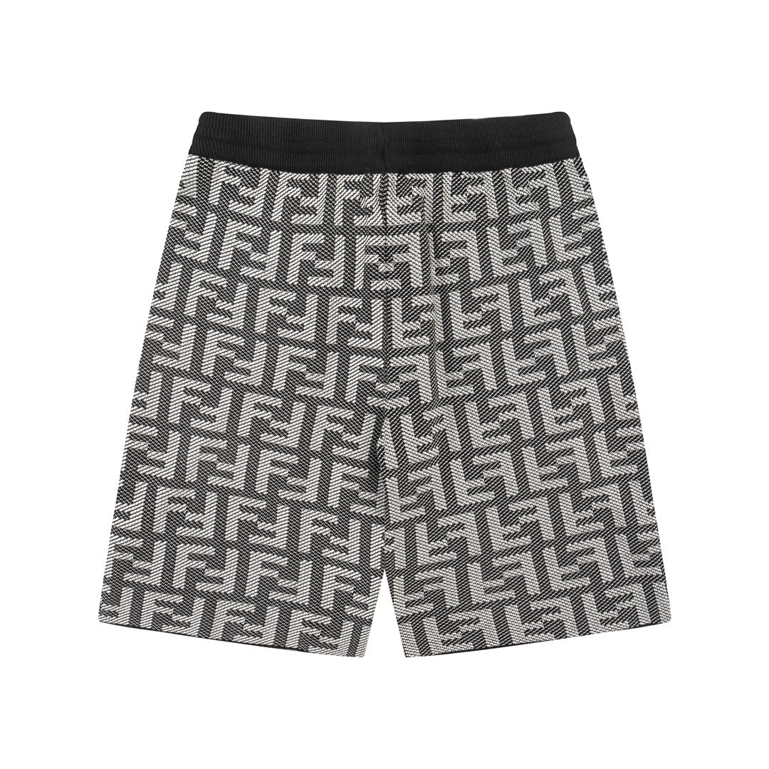 Short en jacquard intégral