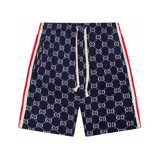 Short classique en jacquard