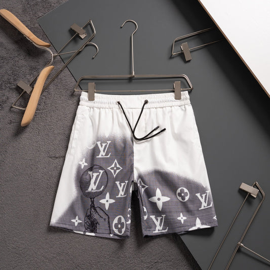 Short de bain blanc Render
