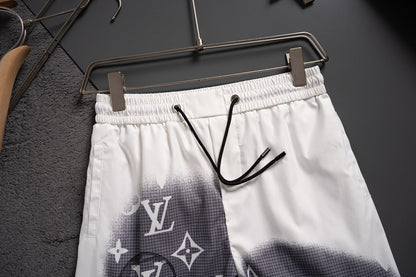 Pantalones cortos de tabla de renderizado blanco