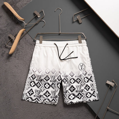 Short de plage à imprimé intégral