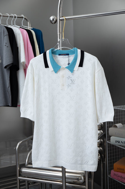 Polo à imprimé intégral