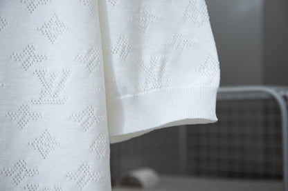 Camisa polo con estampado integral