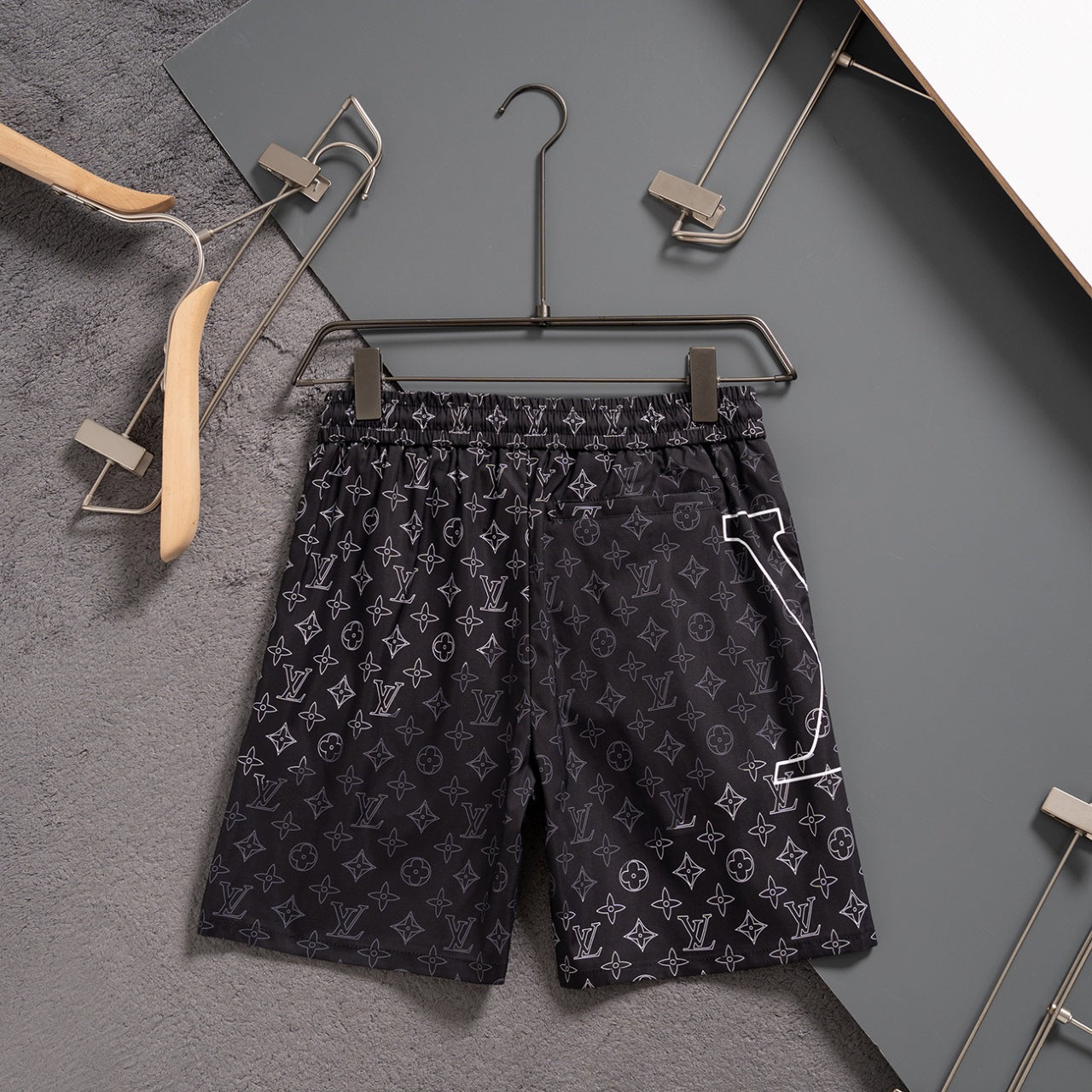 Pantalones cortos con estampado clásico