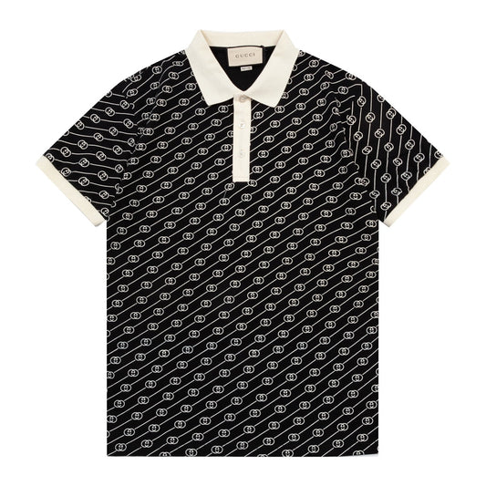 Polo à imprimé graphique classique