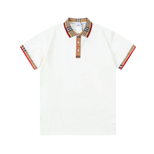 Polo à carreaux
